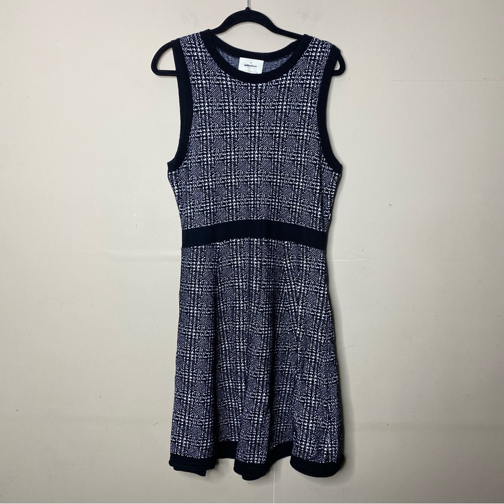 Kate Spade Wool Blend Mod Plaid Dress